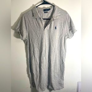 Ralph Lauren Cotton Mesh Polo Dress